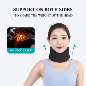 Penopang leher ortopedi, spons lembut penopang leher untuk wanita dan pria nyaman - Product Image 2