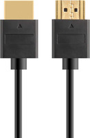 Câble Pasow 4K HD ultra fin mâle-mâle 36AWG haute vitesse (3FT/1M)