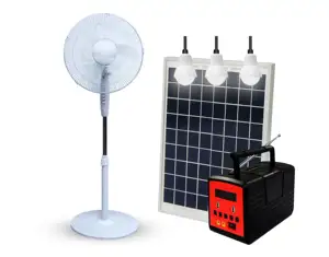 Portable Solar Lighting System manufacturing equipment 20w Generator LED Lights