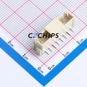 HCZZ0040-8 Wire-to-Board Pin Header SMD,P=2.5mm Connector 1x8P 2.5mm Vertical Mount XHB - Product Image 1