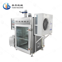Machine industrielle de traitement de la viande à haut rendement pour bœuf, poulet, porc, mouton, canard, saucisses et four à fumage