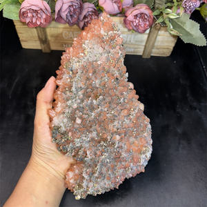 Commercio all'ingrosso pietra preziosa grezza artigianato di cristallo <span class=keywords><strong>pirite</strong></span> e quarzo simbiotico esemplare per <span class=keywords><strong>la</strong></span> decorazione - Product Image 4