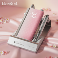 35 000 rpm, lijadora de uñas, pulidora sin escobillas recargable, ideal para salones de belleza