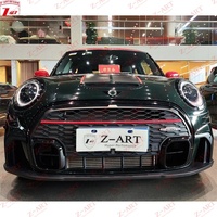 Z-ART 2010 + pour Mini rabat avant en Fiber de carbone pour Mini Cooper pièces de garniture de pare-chocs avant en Fiber de carbone véritable pour séparateur avant coupé