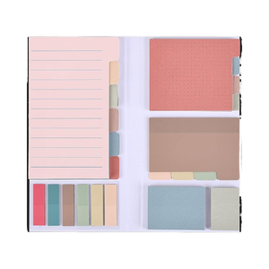 M. Ensemble de blocs-notes adhésifs Pen 410-Pack avec fonction autocollante, y compris des couleurs vintage, transparents et des onglets de séparation pour les planificateurs - Product Image 1