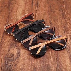 2025 Classics Hot Sale Gafas de Sol de moda con mujeres Logotipo personalizado Lentes UV400 Gafas de sol Gafas de Sol de diseñador de madera - Product Image 4