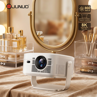 Projecteur intelligent à succès HY450MAX-AOSP 1080P 900 Lumens 64 Go de stockage Android 14 LCD Stéréo HIFI Haut-parleurs intégrés Mise au point automatique