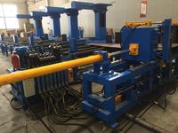 Ligne de production automatique de poutres en H horizontales avec assemblage SAW et ensemble complet de soudage à double fil inversé