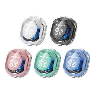 Audífonos Intrauditivos Inalámbricos <span class=keywords><strong>ES45</strong></span> con Textura Plástica, Bocina de 14 mm, 30 mAh, Carga Tipo-C, LED, Resistencia al Agua IPX4 5.4 - Product Image 1