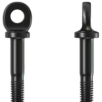 Cric à ciseaux en acier inoxydable de haute qualité pièces d'auto portables vis universelle voiture levage Grade 10.9 noir véritable disponible