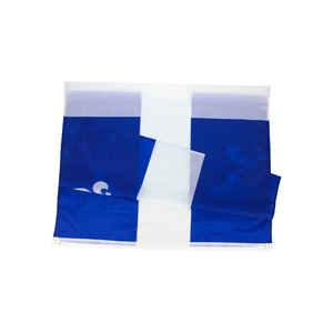 Bandera de Quebec 90x150cm, Rectangular, de Poliéster, Suministro Transfronterizo - Product Image 4
