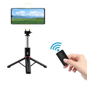 Custom Logo Mini Selfie Stick Long Portable Metal Mobile Phone Selfie Stick Tripod <b>Stand</b> with Remote - Product Image 3