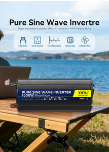 Inversor Monofásico de Alta Eficiencia YHTU de 1000 W, 12 V/24 V/220 V, para Uso Doméstico y en Automóviles, con Enchufe <span class=keywords><strong>Europeo</strong></span>, Onda Sinusoidal Pura - Product Image 3