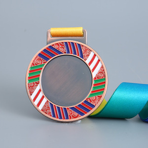 Médailles de sport personnalisées, médailles vierges pour toute compétition, marathon, football, basketball, tennis de table, badminton, boxe, trophée - Product Image 2