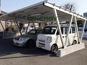 Support Emballage au détail Station de charge solaire EV Kit complet Chargeur EV monophasé hors réseau Système solaire d'abri de voiture de charge - Product Image 4