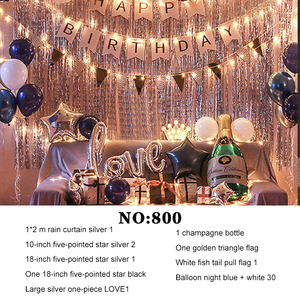 ชุดตกแต่งงานวันเกิด งานแต่งงาน สำหรับผู้ใหญ่ เด็ก และทารก ไฟประดับ ลูกโป่ง ชุดตกแต่งปาร์ตี้สำหรับงานเลี้ยงที่บ้าน - Product Image 6