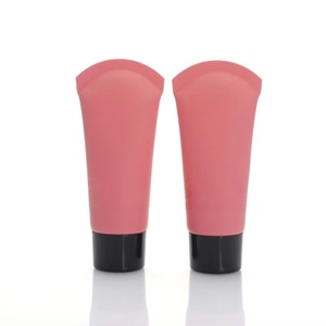 Custom Logo Printing 30G Soft Empty Pink <b>Plastic</b> <b>Tube</b> Screw Cap for Skin Care Product Packaging Squeeze Face Body Hand Cream - Product Image 3