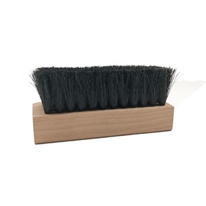 Dụng Cụ Làm Sạch Giày 100% Lông Ngựa Bằng Gỗ Tự Nhiên Bàn Chải Đánh Giày Đánh Bóng Giày Bằng Gỗ Mềm Bằng Nhựa PP BH02A - Product Image 4