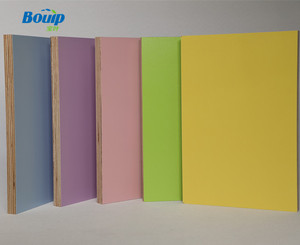 Trung Quốc Quảng Đông Nhà Cung Cấp Đồng Bằng Màu Rắn 18Mm <span class=keywords><strong>Melamine</strong></span> Phải Đối Mặt Ván Ép Cho Tủ Quần Áo - Product Image 2