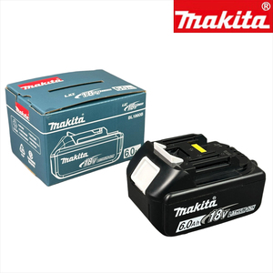 Batería de Iones de Litio <span class=keywords><strong>Makita</strong></span> <span class=keywords><strong>BL1860B</strong></span> de 18 Voltios y 6 Ah Directo de Fábrica con Caja de Color Compatible con la Serie LXT para Taladro Eléctrico - Product Image 1