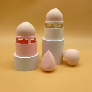 Custom Verpakking Private Label Makeup Sponge Blender Houder