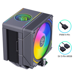 SNOWMAN MX94 <span class=keywords><strong>CPU</strong></span> Air Cooler 4 Heatpipes 92mm Altura ARGB Ventilador silencioso <span class=keywords><strong>CPU</strong></span> Cooler con rodamiento fluido para AMD Intel 1700/1150/1151 - Product Image 3