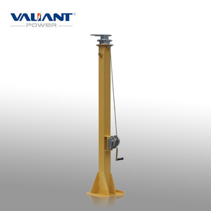 Mât télescopique à commande pneumatique pour caméra et éclairage - Product Image 2