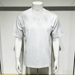 Camisa Casual de Manga Corta para Hombre, Personalizada, 100% Algodón Tejido, Lisa, Lavado Ácido, Estilo Vintage, 220g, Transpirable, Ecológica, para Verano - Product Image 1