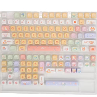 Clavier mécanique de haute qualité, touches personnalisées avec motif de couleur OEM, sublimation par transfert thermique, commutateur MX Cross, remplacement DIY