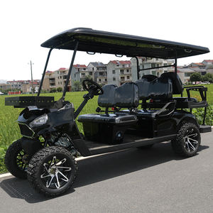 Chariot de golf tout-terrain électrique pliant personnalisé pour 6 personnes 48V 5000W batterie au lithium Street Legal - Product Image 5