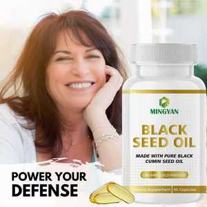 Cápsulas de Aceite de Semillas Negras Prensadas en Frío de 2000 mg, ODM/OEM |   2% Timocinona y Omega 3-6-9 |   Apoyo Inmunitario, Salud de las Articulaciones y de la Piel - Product Image 3