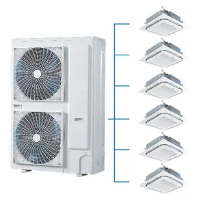 Hotel Villa apartment use air conditioner one outdoor unit ODU drive two three four VRF indoor units IDU multi split AC system