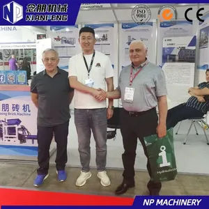 Sản xuất tại Trung Quốc Hoàn toàn tự động khối sản xuất máy làm gạch - Product Image 5