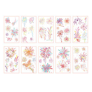 Autocollants de <span class=keywords><strong>tatouage</strong></span> temporaire haute sensation Bar de concert transfrontalier Discothèque Carnaval Notes de musique Papier Corps Application - Product Image 4