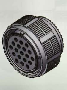 Connecteurs électriques circulaires série GJB599 III, fiches femelles, 16 cœurs, 500 insertions et retrait - Product Image 6