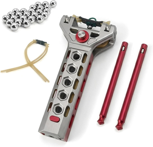 หนังสติ๊กความแม่นยำสูงสำหรับผู้ใหญ่ ผลิตจากอลูมิเนียมอัลลอยด์ CNC สำหรับกิจกรรมสันทนาการกลางแจ้ง อุปกรณ์ฝึกซ้อมยิงเป้าระยะ 50 เมตร - Product Image 1