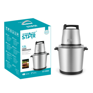 Winning Star - Molinillo de Carne de Acero Inoxidable de 12L, Procesador de Alimentos para Bebés (Exclusivo para Comercio Transfronterizo) - Product Image 1