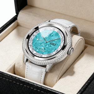 Reloj Inteligente HIPINE de Oro Puro para Amantes del Deporte - Llamadas Bluetooth, Seguimiento de Salud, Alarma, Pronóstico del Tiempo y Entretenimiento Social - Product Image 1