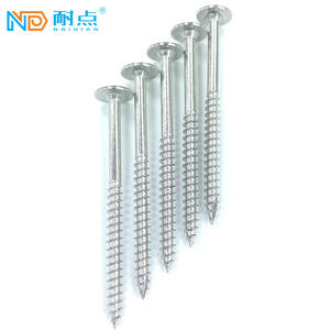 Tornillo Autorroscante para Madera de Acero al Carbono PDM con Recubrimiento Dacromet, 8x80, Rosca Imperial, Grado 5, Cabeza Ovalada - Product Image 2