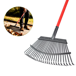 Râteau de jardin réglable à 25 dents personnalisable |   Râteau à feuilles en acier inoxydable durable - Product Image 3