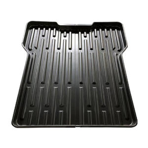 Bandeja Deslizante de Acero Inoxidable Duradero para Camioneta, Cajón Deslizable Push-Pull, Estilo Deportivo Negro Mate, Sin Perforación para S10 Tacoma Colorado - Product Image 4