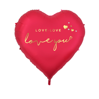 2025 nouveaux super gros ballons en feuille de coeur 63 pouces ballons géants pour la décoration de fête de mariage d'anniversaire