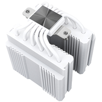 Refroidisseur d'air pour processeur TR-PA120 SE WHITE ARGB 120 mm à double tour, 6 caloducs, roulement fluide, dissipateur thermique en cuivre et aluminium pour INTEL AMD