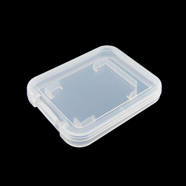 2 in 1 Plastic Storage Box Case for  SD Card Micro SD Card TF Card