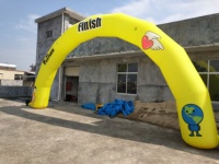 VENTE FLASH Arche gonflable personnalisée avec logo et couleur, pour événements, décoration de boutique en extérieur, conception de logo, avec ballon, porte de départ