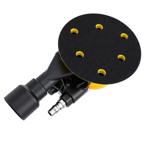 Aviation Plastic Steel Lightweight Rotor 12000RPM Pneumatic Orbital Sander 3/4/5 Inch Chassis Optional Ergonomic Anti-Skid Grip - Product Image 2