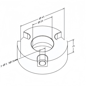 Manguito de recepción para orificios ciegos para sistema de posicionamiento y bloqueo <span class=keywords><strong>Jergens</strong></span>, superficie de 0.3mm, 3A-700001 - Product Image 2