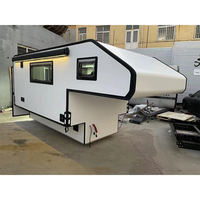 Cellule de Camping pour Camionnette avec Toit Rigide et Toilettes, Légère, pour Voyages, Camping-Car, à Vendre