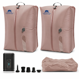 Bolsa de Viaje de Compresión <span class=keywords><strong>al</strong></span> Vacío de Nailon 70D Resistente con Diseño Colgante Ahorrador de Espacio <span class=keywords><strong>para</strong></span> Mochilas y Equipaje - Product Image 1