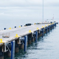 Florescence ABS Caoutchouc Naturel Certifié CCS Durée de Vie 8-10 Ans Noir 400x1000mm Qingdao Marine Super Cell Dock Fender